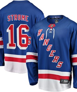 Ryan Strome New York Rangers Fanatics Branded Team Color Breakaway Player Jersey - Blue Nhl