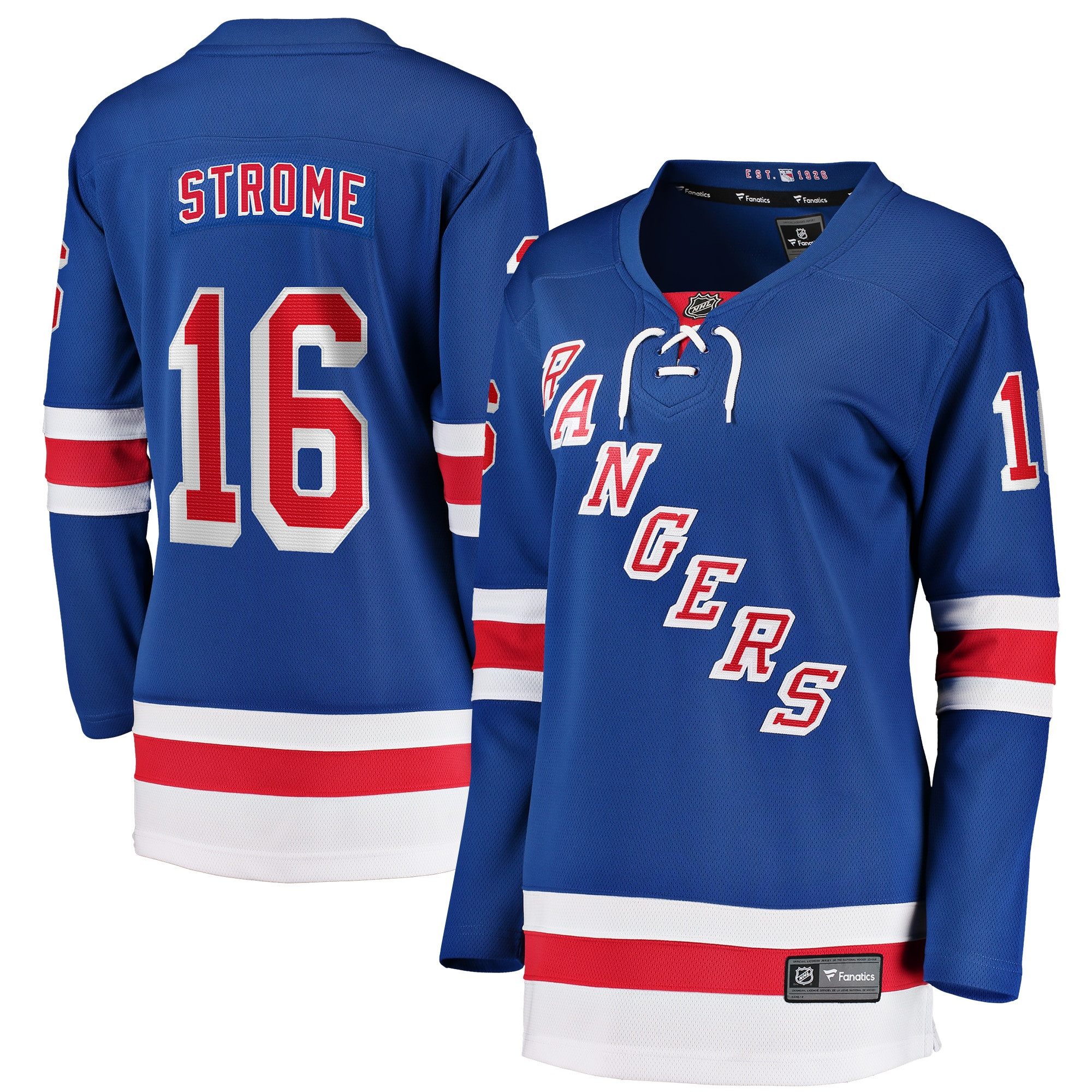 Ryan Strome New York Rangers Fanatics Branded Womens Home Breakaway Player Jersey - Blue Nhl