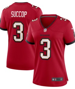 Ryan Succop Tampa Bay Buccaneers Womens Team Game Jersey - Red Nfl