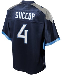 Ryan Succop Tennessee Titans Nfl Pro Line Team Player Jersey - Navy