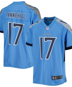 Ryan Tannehill Tennessee Titans Game Jersey - Light Blue Nfl