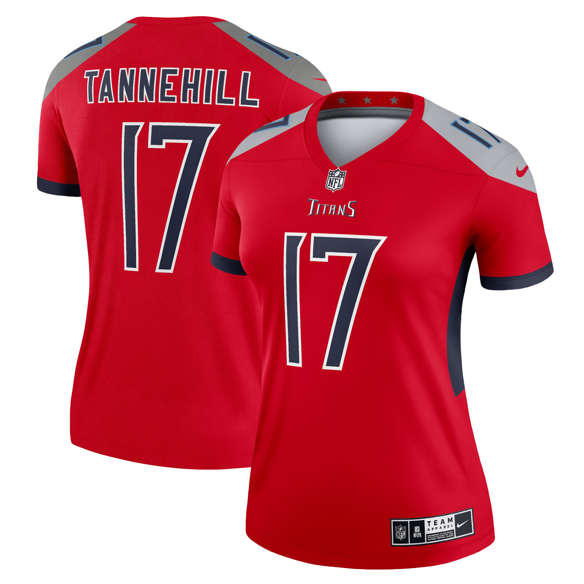 Ryan Tannehill Tennessee Titans Womens Inverted Legend Jersey - Red Nfl
