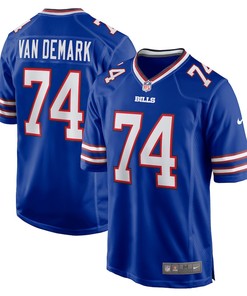 Ryan Van Demark Buffalo Bills Game Player Jersey - Royal