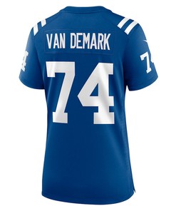 Ryan Van Demark Indianapolis Colts Women's Player Game Jersey - Royal