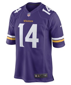 Ryan Wright Minnesota Vikings Game Player Jersey - Purple