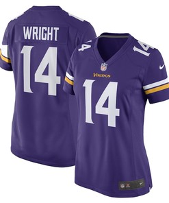 Ryan Wright Minnesota Vikings Women's Game Player Jersey - Purple