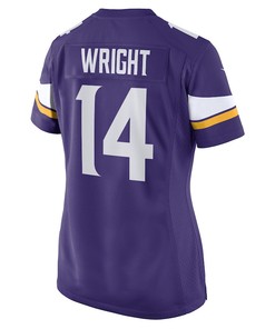 Ryan Wright Minnesota Vikings Women's Game Player Jersey - Purple