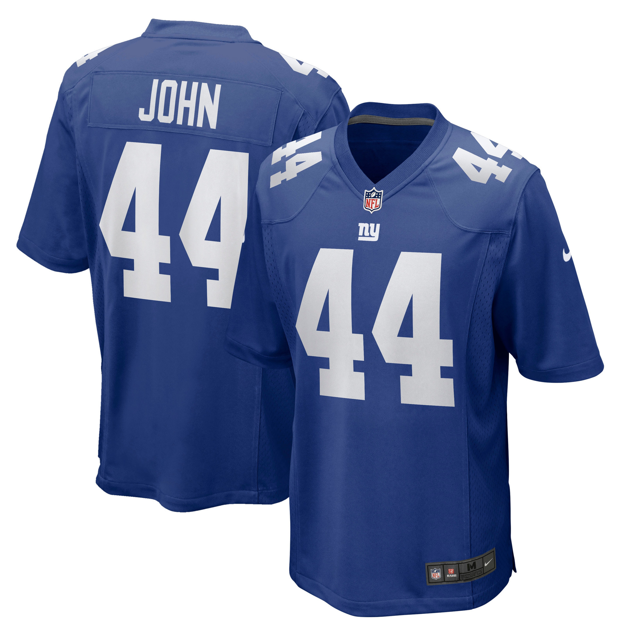 Rysen John New York Giants Game Jersey - Royal Nfl