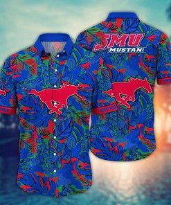 SMU Mustangs NCAA Flower Hawaii Shirt For Fans Ver 13