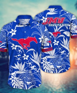 SMU Mustangs NCAA Flower Hawaii Shirt For Fans Ver 14