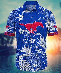SMU Mustangs NCAA Flower Hawaii Shirt For Fans Ver 14