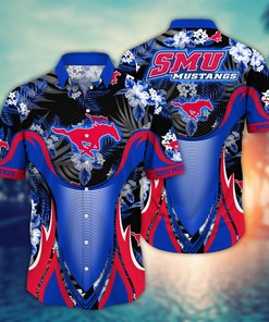 SMU Mustangs NCAA Flower Hawaii Shirt For Fans Ver 20