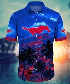 SMU Mustangs NCAA Flower Hawaii Shirt For Fans Ver 21