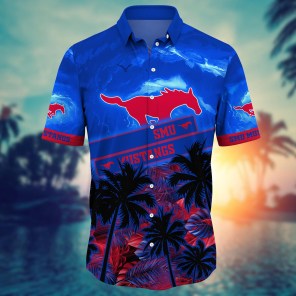 SMU Mustangs NCAA Flower Hawaii Shirt For Fans Ver 21
