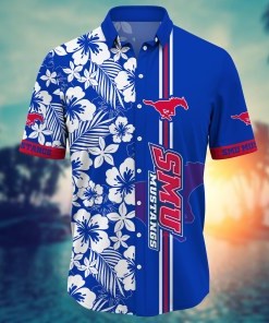 SMU Mustangs NCAA Flower Hawaii Shirt For Fans Ver 25
