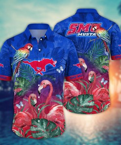 SMU Mustangs NCAA Flower Hawaii Shirt For Fans Ver 27