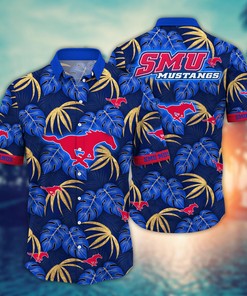 SMU Mustangs NCAA Flower Hawaii Shirt For Fans Ver 29