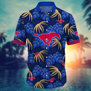 SMU Mustangs NCAA Flower Hawaii Shirt For Fans Ver 29