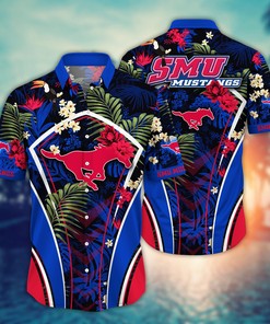 SMU Mustangs NCAA Flower Hawaii Shirt For Fans Ver 30