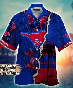 SMU Mustangs NCAA Flower Hawaii Shirt For Fans Ver 32