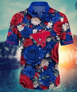 SMU Mustangs NCAA Flower Hawaii Shirt For Fans Ver 7