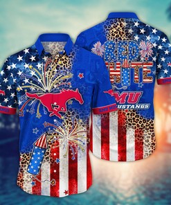 SMU Mustangs NCAA Hawaii Shirt Ver 1