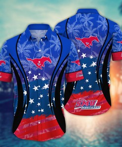 SMU Mustangs NCAA Hawaiian Shirt For Fans