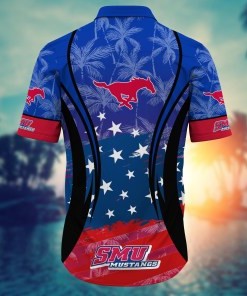 SMU Mustangs NCAA Hawaiian Shirt For Fans