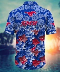 SMU Mustangs NCAA Hawaiian Shirt Gift For Fan