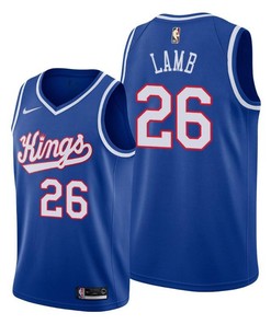 Sacramento Kings 26 Jeremy Lamb 2022 Classic Edition Jersey Blue Jersey