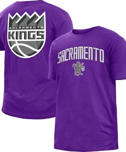 Sacramento Kings New Era 2022/23 City Edition T-Shirt - Purple