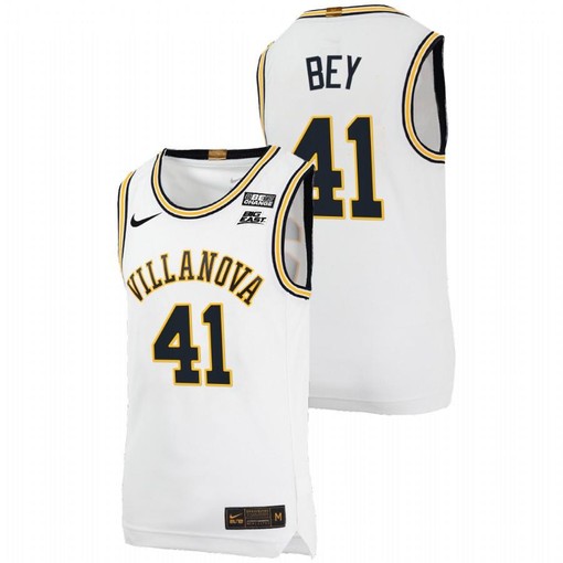 Saddiq Bey 41 White Villanova Wildcats Alumni Throwback Jersey