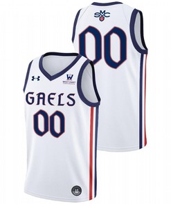 Saint Mary's Gaels 2022 College Elite Basketball Men Custom Jersey - White