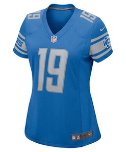 Saivion Smith Detroit Lions Women's Player Game Jersey - Blue
