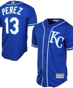 Salvador Perez Kansas City Royals Cool Base Player Jersey - Royal