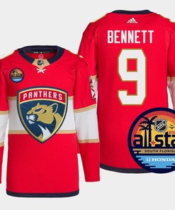 Sam Bennett 9 Florida Panthers Red Jersey 2023 NHL All-Star