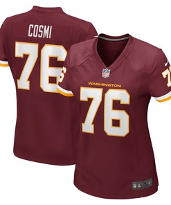 Sam Cosmi Washington Football Team Womens Game Jersey - Burgundy Nfl