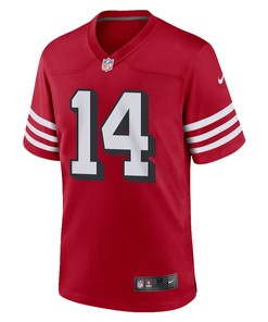 Sam Darnold 14 San Francisco 49ers Men Alternate Game Jersey - Scarlet