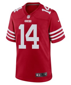 Sam Darnold 14 San Francisco 49ers Men Game Jersey - Scarlet