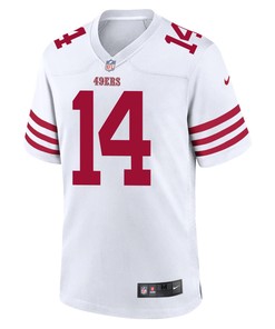 Sam Darnold 14 San Francisco 49ers Men Game Jersey - White