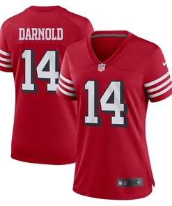 Sam Darnold 14 San Francisco 49ers Women Alternate Game Jersey - Scarlet