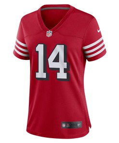 Sam Darnold 14 San Francisco 49ers Women Alternate Game Jersey - Scarlet