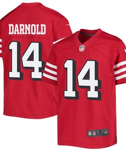 Sam Darnold 14 San Francisco 49ers Youth Alternate Game Jersey - Scarlet
