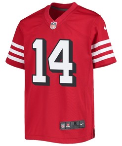 Sam Darnold 14 San Francisco 49ers Youth Alternate Game Jersey - Scarlet
