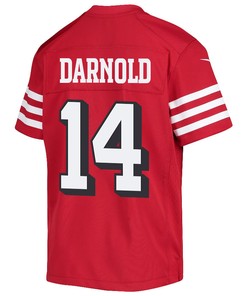 Sam Darnold 14 San Francisco 49ers Youth Alternate Game Jersey - Scarlet
