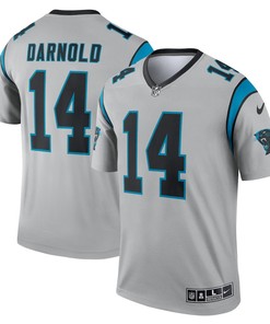 Sam Darnold Carolina Panthers Inverted Legend Jersey - Silver