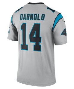 Sam Darnold Carolina Panthers Inverted Legend Jersey - Silver