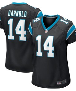 Sam Darnold Carolina Panthers Womens Game Jersey - Black Nfl