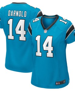 Sam Darnold Carolina Panthers Womens Game Player Jersey - Blue Nfl