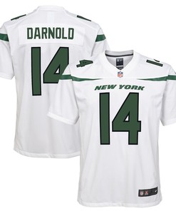 Sam Darnold New York Jets Nike Youth Game Jersey - Spotlight White